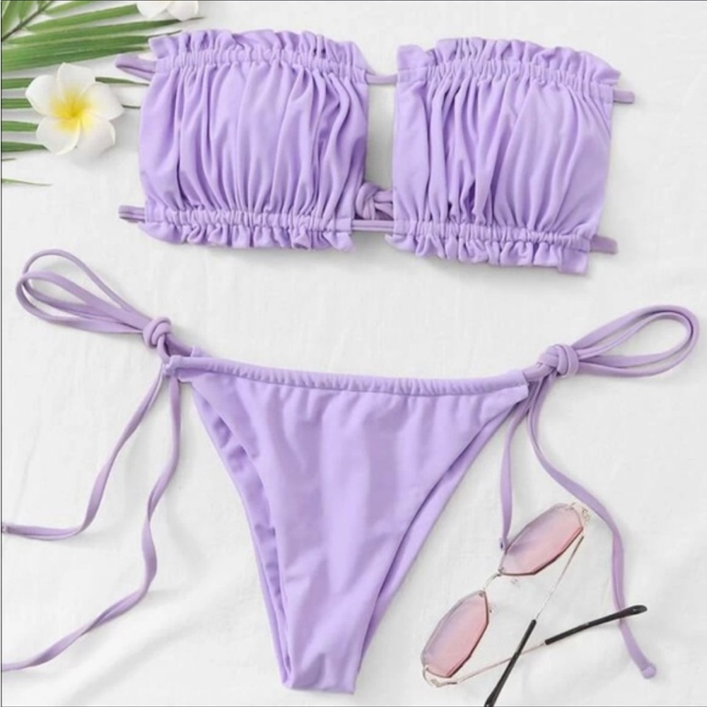 Lavender bikini set